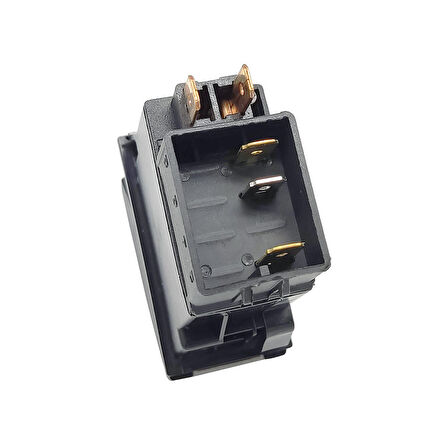 OTOKAR Kent Otobüs E Bilet Anahtar Düğme Rocker Switch 3 Pin (On-On) - Ampullü 24V